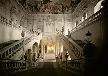 The staircase, built 1719-44